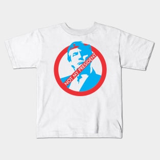 not my president Kids T-Shirt